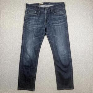 AG Jeans Adriano Goldschmied Men's Size 34x34 The Matchbox Slim Straight Jeans